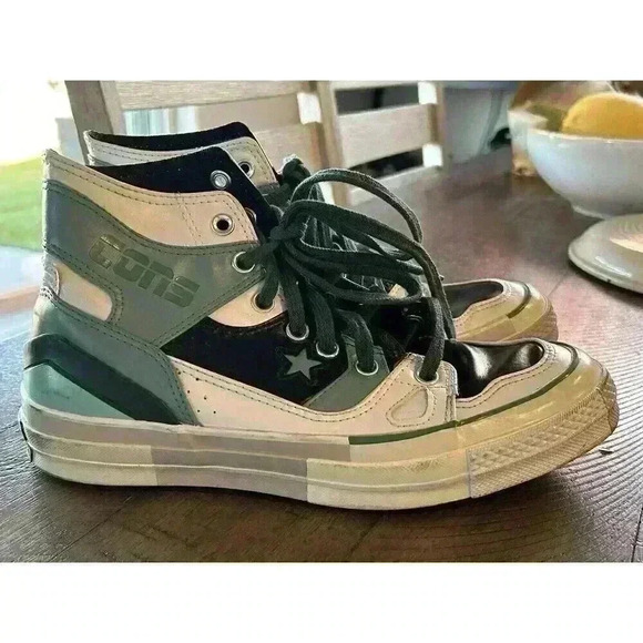 Chuck Taylor 70 E260 High White Beryl Green High Top Mens Size 8/ W 10. Classic‎ - Picture 2 of 14